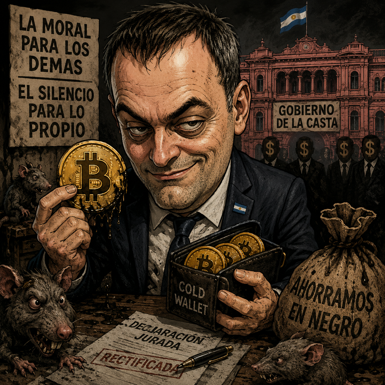 Bitcoin como coartada: cuando el Estado ensucia la moneda de los libres