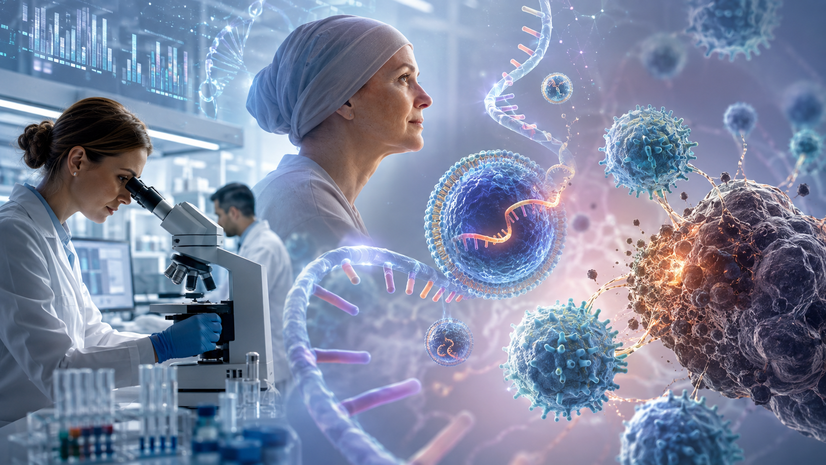 Una vacuna escrita para cada tumor: el ARNm da su primer gran salto contra el cáncer